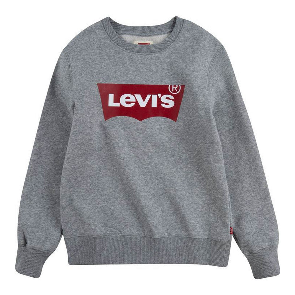 Felpa per bambini Levi's Batwing Crewneck Grigio chiaro
