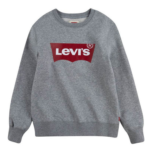 Felpa per bambini Levi's Batwing Crewneck Grigio chiaro