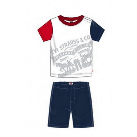 Sports Outfit for Baby Levi's Color Block Tee Men (One size) White