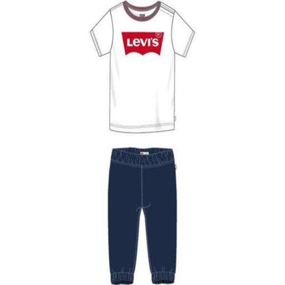 Tuta da neonato TWILL JOGGER Levi's 6EA924-001 Bianca