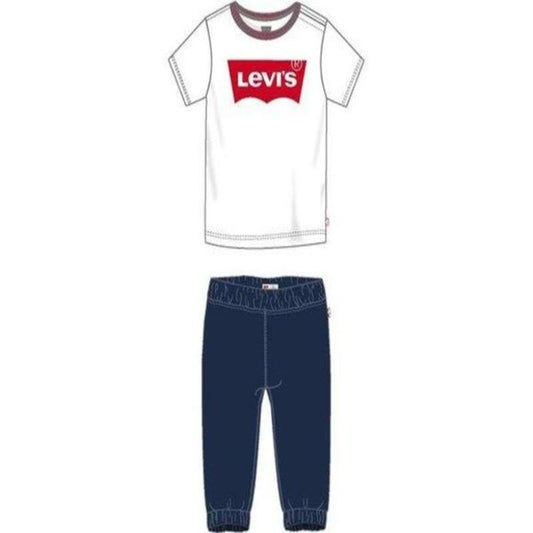 Baby's Tracksuit TWILL JOGGER Levi's 6EA924-001  White