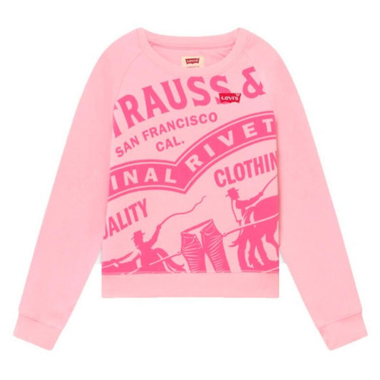 Felpa per bambini Levi's HIGH RISE RAGLAN