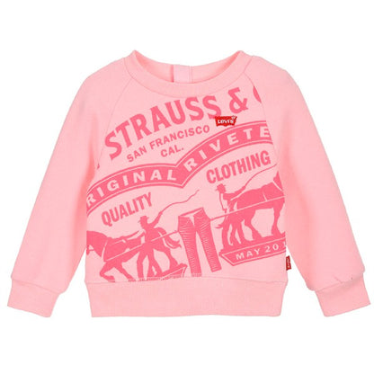Felpa per bambini Levi's RAGLAN GIROCOLLO