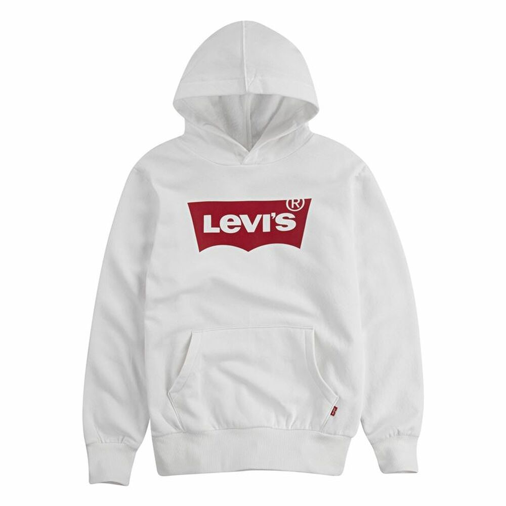 Felpa con cappuccio per bambini SS KNIT TOP Levi's 9E8778-001 Bianca