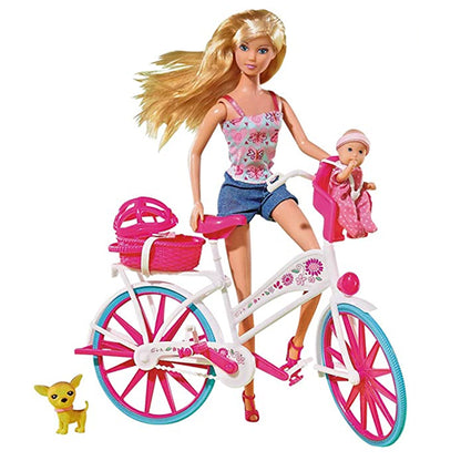 Playset Steffi Love Tour in Bici Simba (29 cm)
