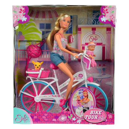 Playset Steffi Love Tour in Bici Simba (29 cm)