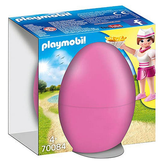 Playset City Life Waiter Playmobil 70084