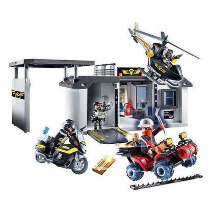 Playset Playmobil City Action Stazione di Polizia Forze Speciali Playmobil (139 pz)
