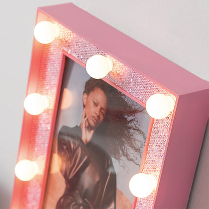 Cornice portafoto da parete Glitter (10 LED) (10 x 15 cm)