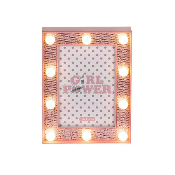 Cornice portafoto da parete Glitter (10 LED) (10 x 15 cm)
