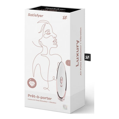 Stimolatore di aspirazione del clitoride Satisfyer Luxury Pret a Porter