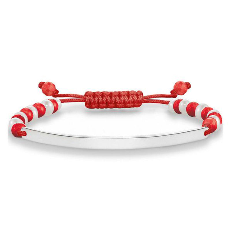 Bracciale da donna Thomas Sabo Rosso Argento