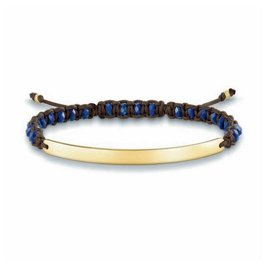 Bracciale da donna Thomas Sabo LBA0056-892-32 Blu Argento Dorato (19 cm) (12-19 cm)
