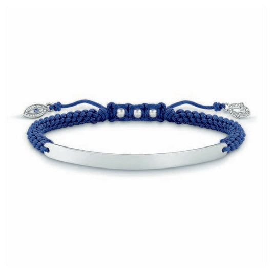Bracciale da donna Thomas Sabo LBA0066-897-1 Blu Argento