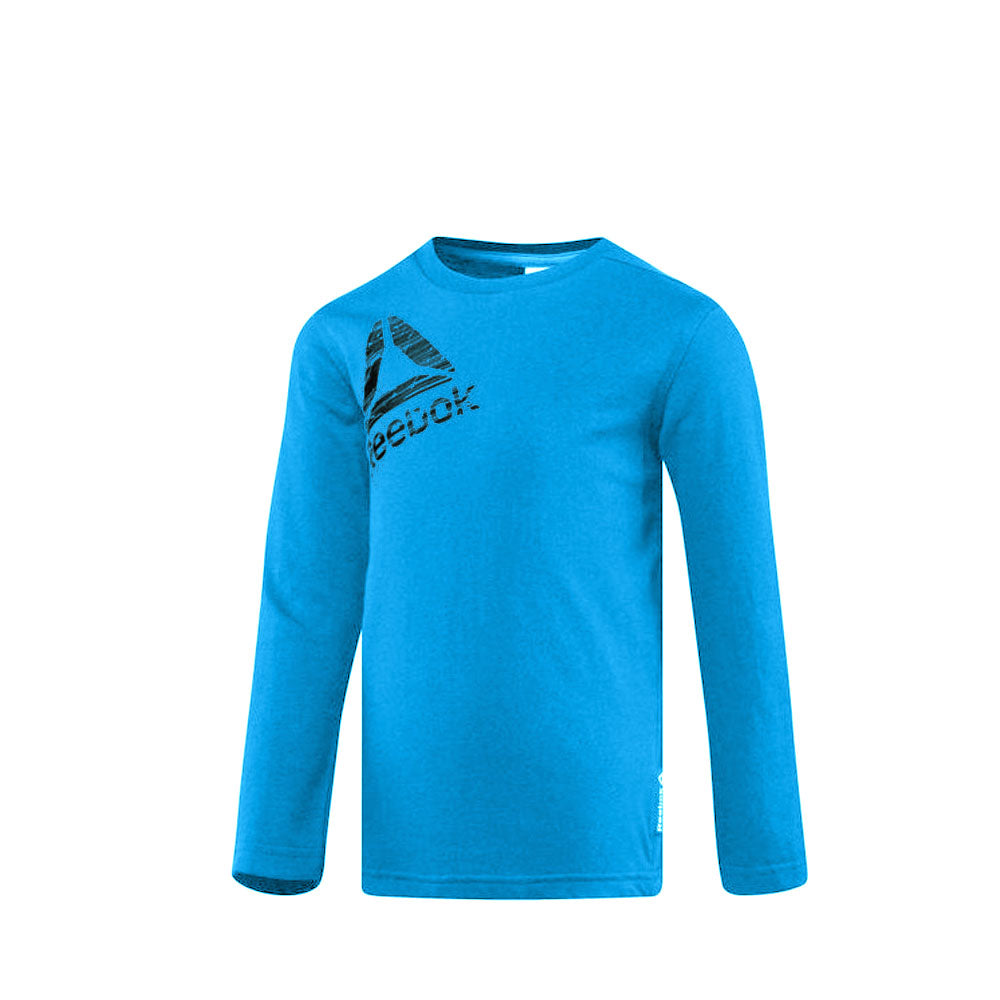 T-shirt a maniche lunghe per bambini Baby Reebok B ES LS TEE BQ5140 Blu