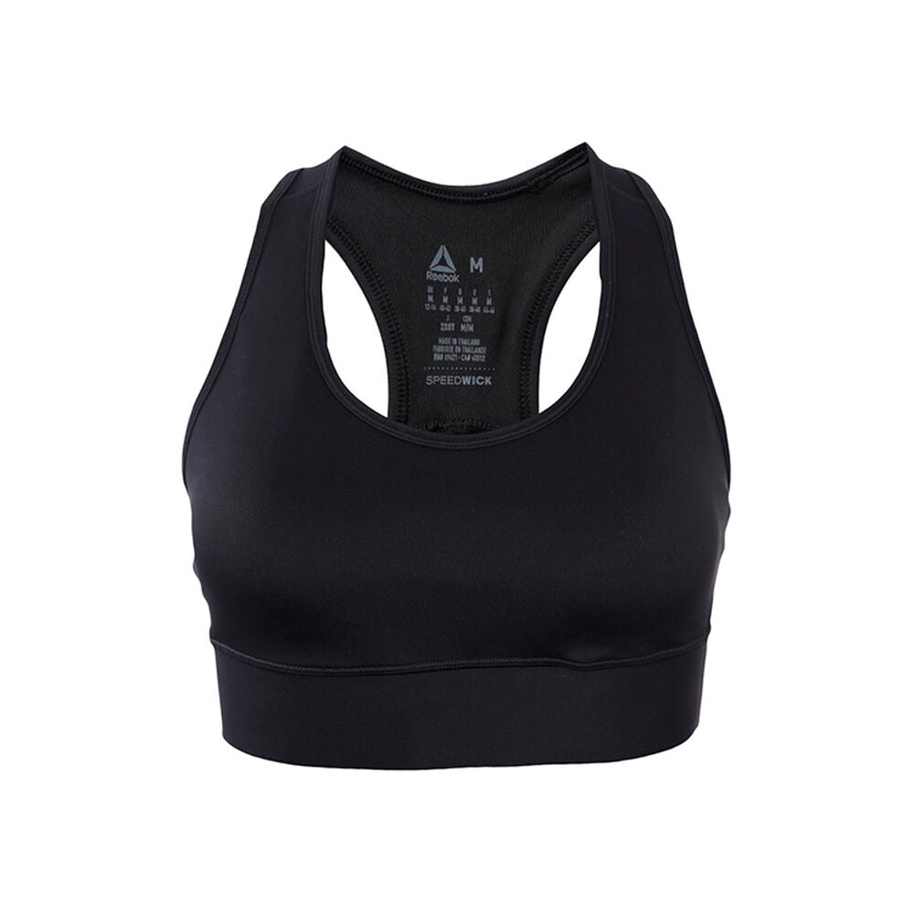 Reggiseno sportivo Reebok TOUGHT BRA D78704 Nero