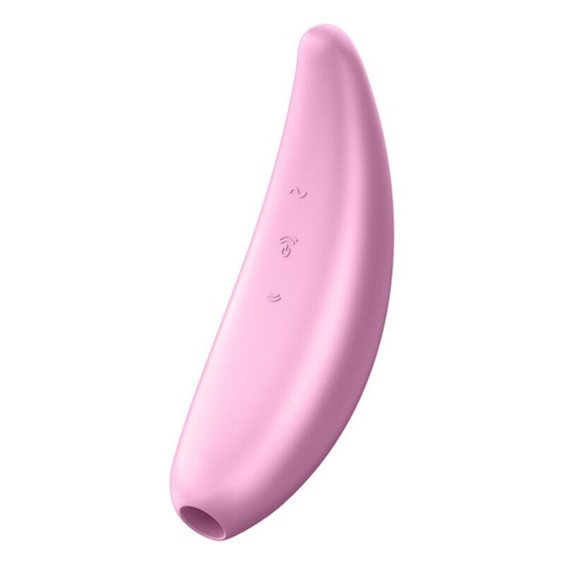 Stimolatore di aspirazione del clitoride Satisfyer Curvy 3+ Rosa