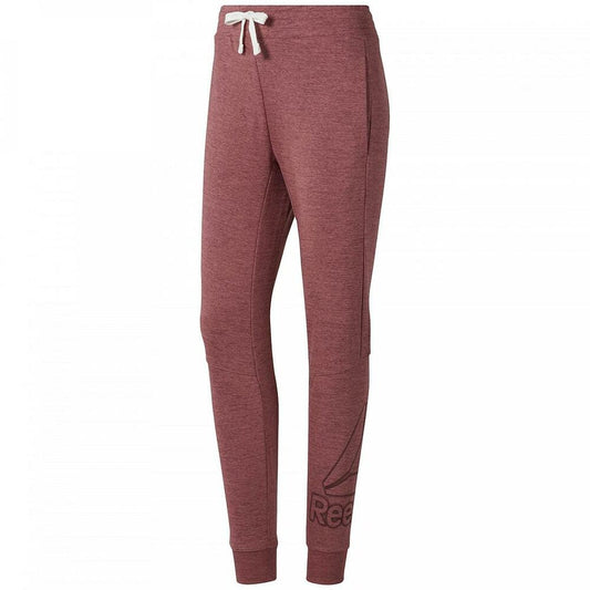 Pantaloni da tuta da adulto Reebok MARBIE LOGO PANT DY8138 Lady Rosa