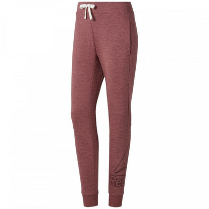 Pantaloni da tuta da adulto Reebok MARBIE LOGO PANT DY8138 Lady Rosa
