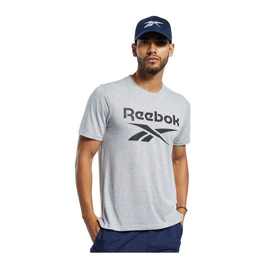 T-shirt a maniche corte da uomo Reebok Workout Ready Supremium Grigia