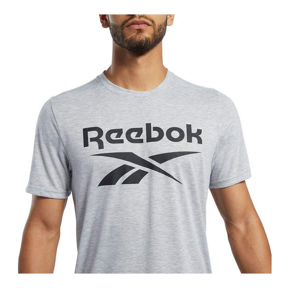 T-shirt a maniche corte da uomo Reebok Workout Ready Supremium Grigia