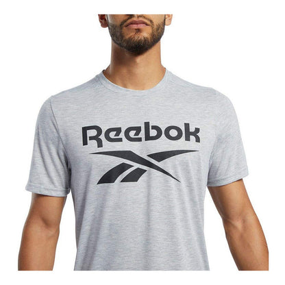 T-shirt a maniche corte da uomo Reebok Workout Ready Supremium Grigia