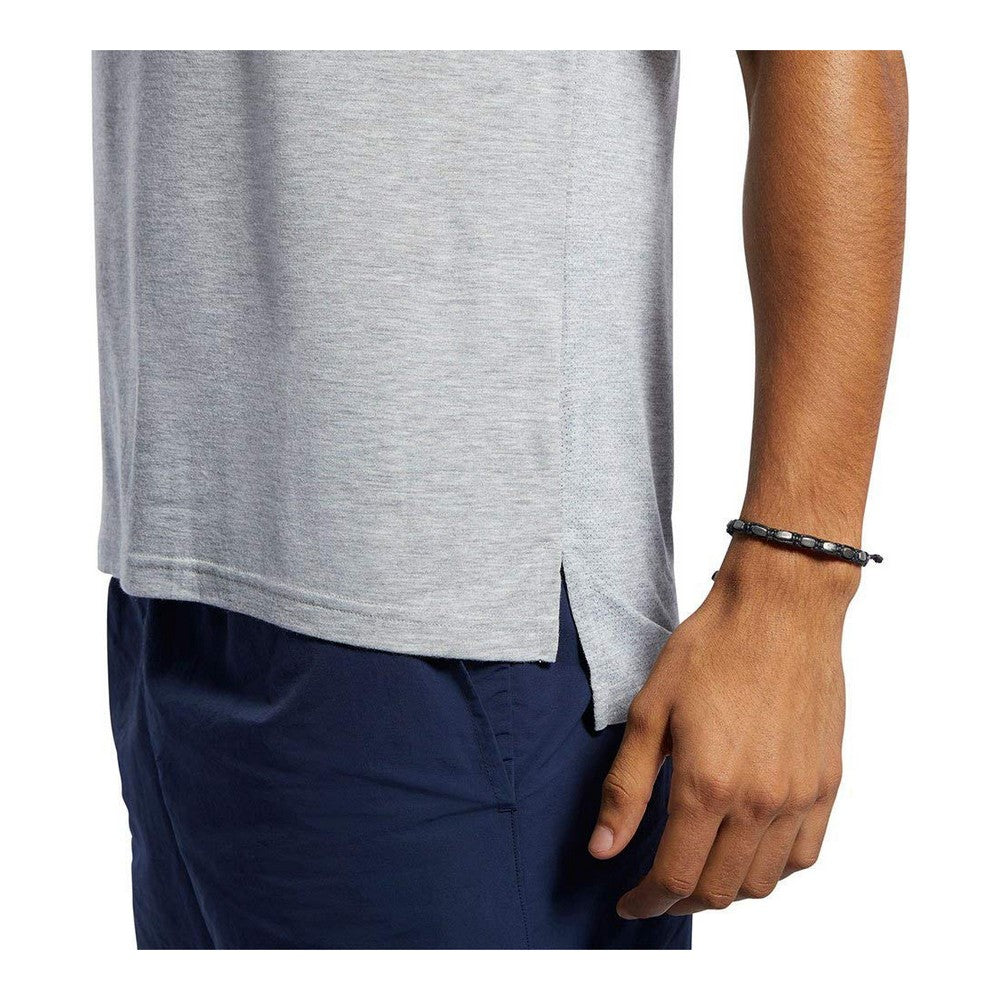 T-shirt a maniche corte da uomo Reebok Workout Ready Supremium Grigia