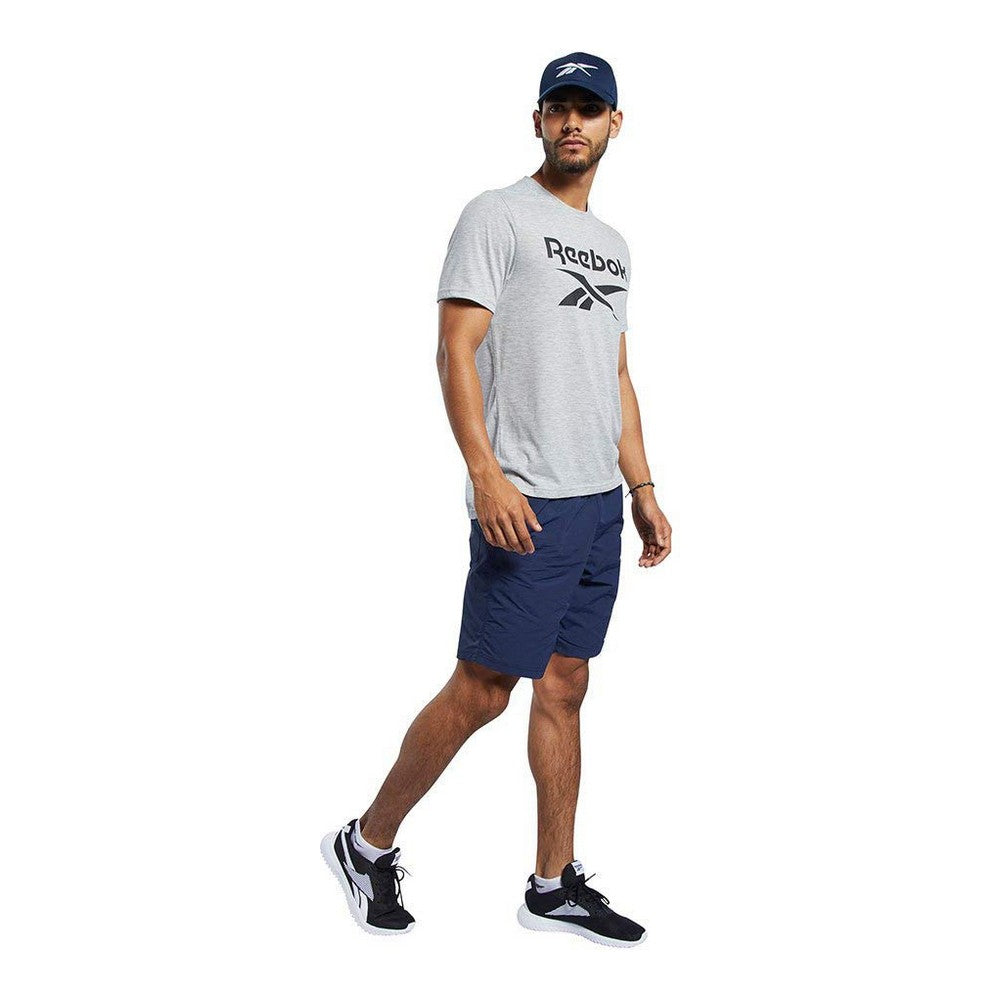 T-shirt a maniche corte da uomo Reebok Workout Ready Supremium Grigia