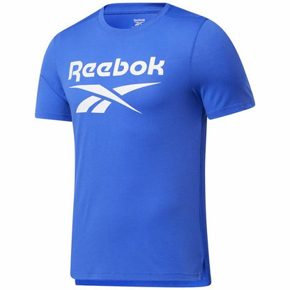 T-shirt a maniche corte da uomo Reebok Workout Ready Supremium Blu