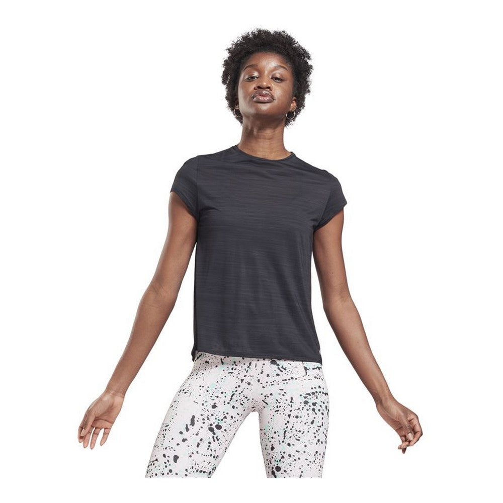 T-shirt a maniche corte da donna Reebok Workout Ready Activchill nera