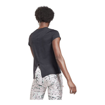 T-shirt a maniche corte da donna Reebok Workout Ready Activchill nera