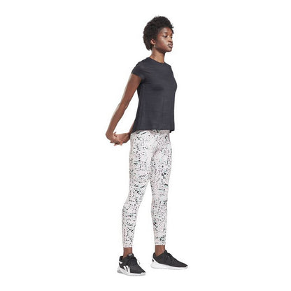 T-shirt a maniche corte da donna Reebok Workout Ready Activchill nera
