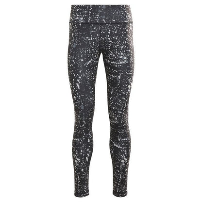 Leggings sportivi Reebok Workout Ready stampati Neri