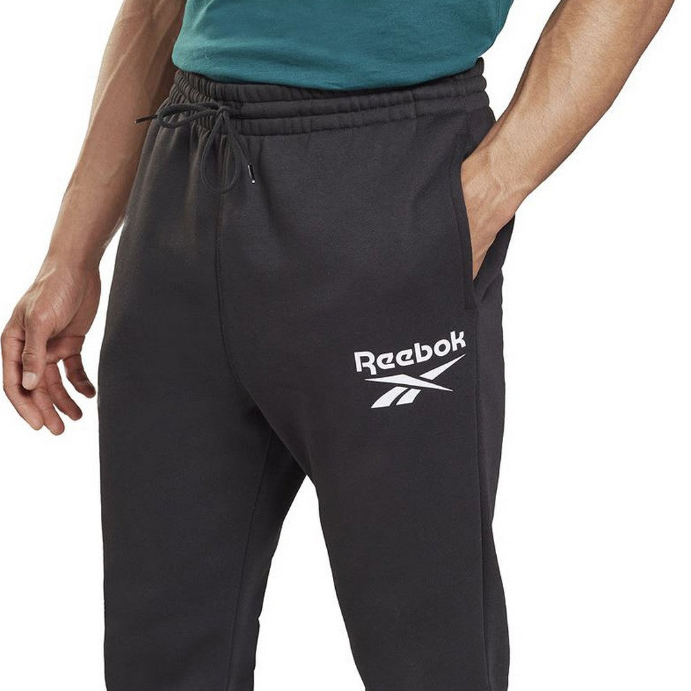 Pantaloni sportivi lunghi Reebok Identity Vector Neri da uomo