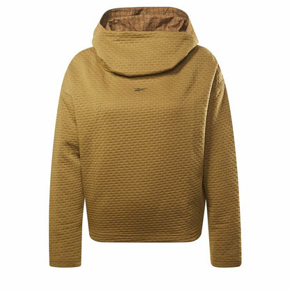 Felpa con cappuccio da donna Reebok Thermowarm+ Graphene W Marrone