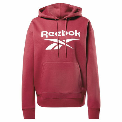 Felpa con cappuccio da donna Reebok Identity Rossa