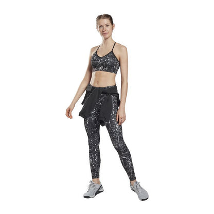 Reggiseno sportivo Reebok Workout Ready Nero