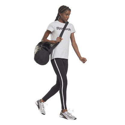 Leggings sportivi Reebok Pping Cotton W Nero