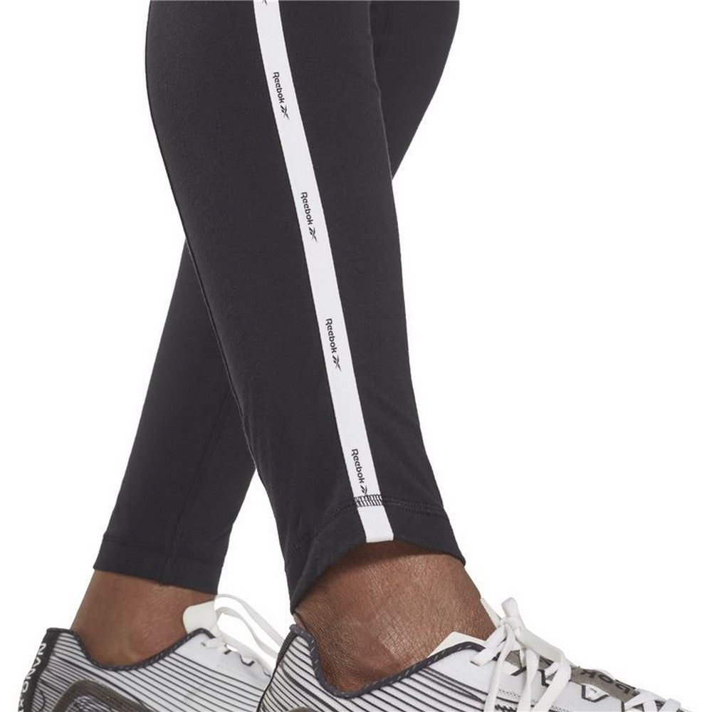 Leggings sportivi Reebok Pping Cotton W Nero