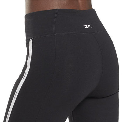 Leggings sportivi Reebok Pping Cotton W Nero