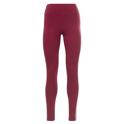 Leggings sportivi Reebok Pping Cotton W Rosso Scuro
