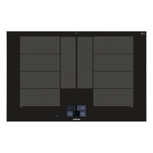 Piastra Cottura A Induzione Siemens AG EX875KYW1E (80 cm) Nera