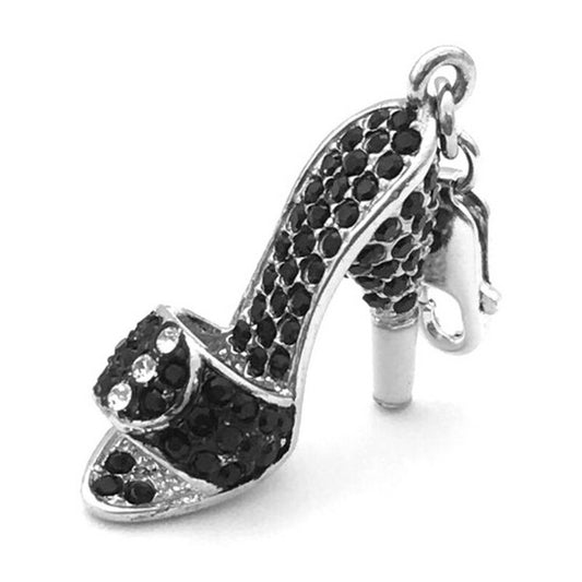 Link charm da donna Glamour GS1-01 Nero (4 cm)