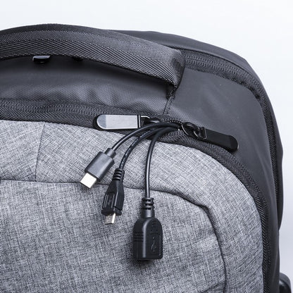 Rucksack with  Power Bank and Tablet and Laptop Compartment 8000 mAh 145971