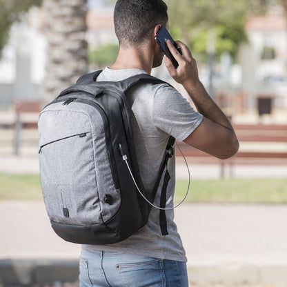 Rucksack with  Power Bank and Tablet and Laptop Compartment 8000 mAh 145971