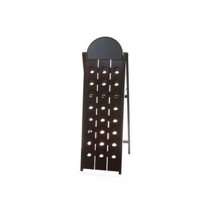 Portabottiglie con ripiano in ardesia rimovibile (24 bottiglie) 143059