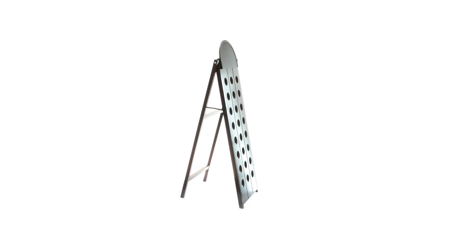 Portabottiglie con ripiano in ardesia rimovibile (24 bottiglie) 143059