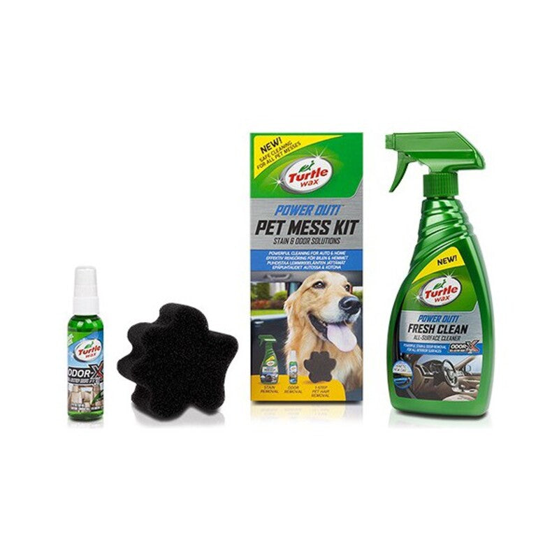 Kit pulizia Turtle Wax TW53055 Power Out Pet Mess (3 pz)