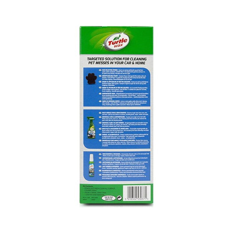 Kit pulizia Turtle Wax TW53055 Power Out Pet Mess (3 pz)
