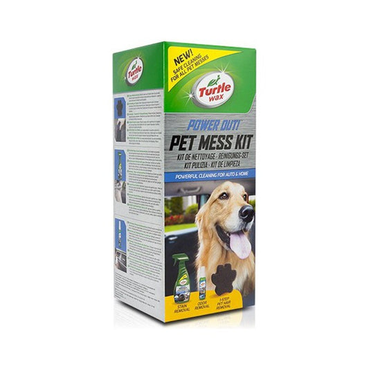 Kit pulizia Turtle Wax TW53055 Power Out Pet Mess (3 pz)